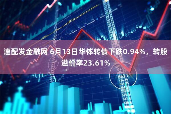 速配发金融网 6月13日华体转债下跌0.94%，转股溢价率23.61%
